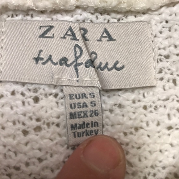 Zara slouch crochet sweater - Picture 7 of 8